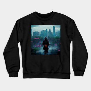 Downpour - Cyberpunk Samurai Crewneck Sweatshirt